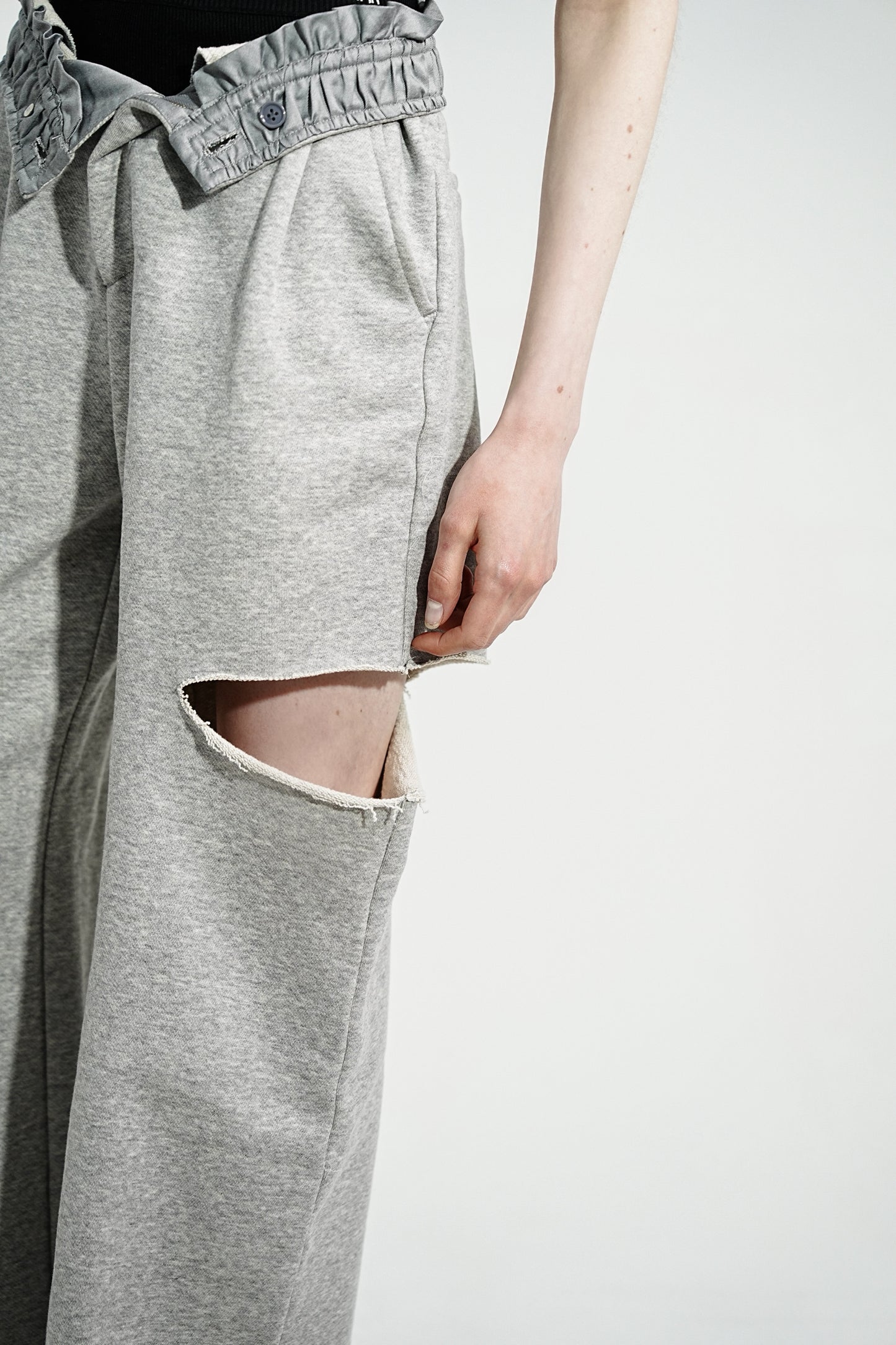 2WAY SLIT SWEAT PANTS