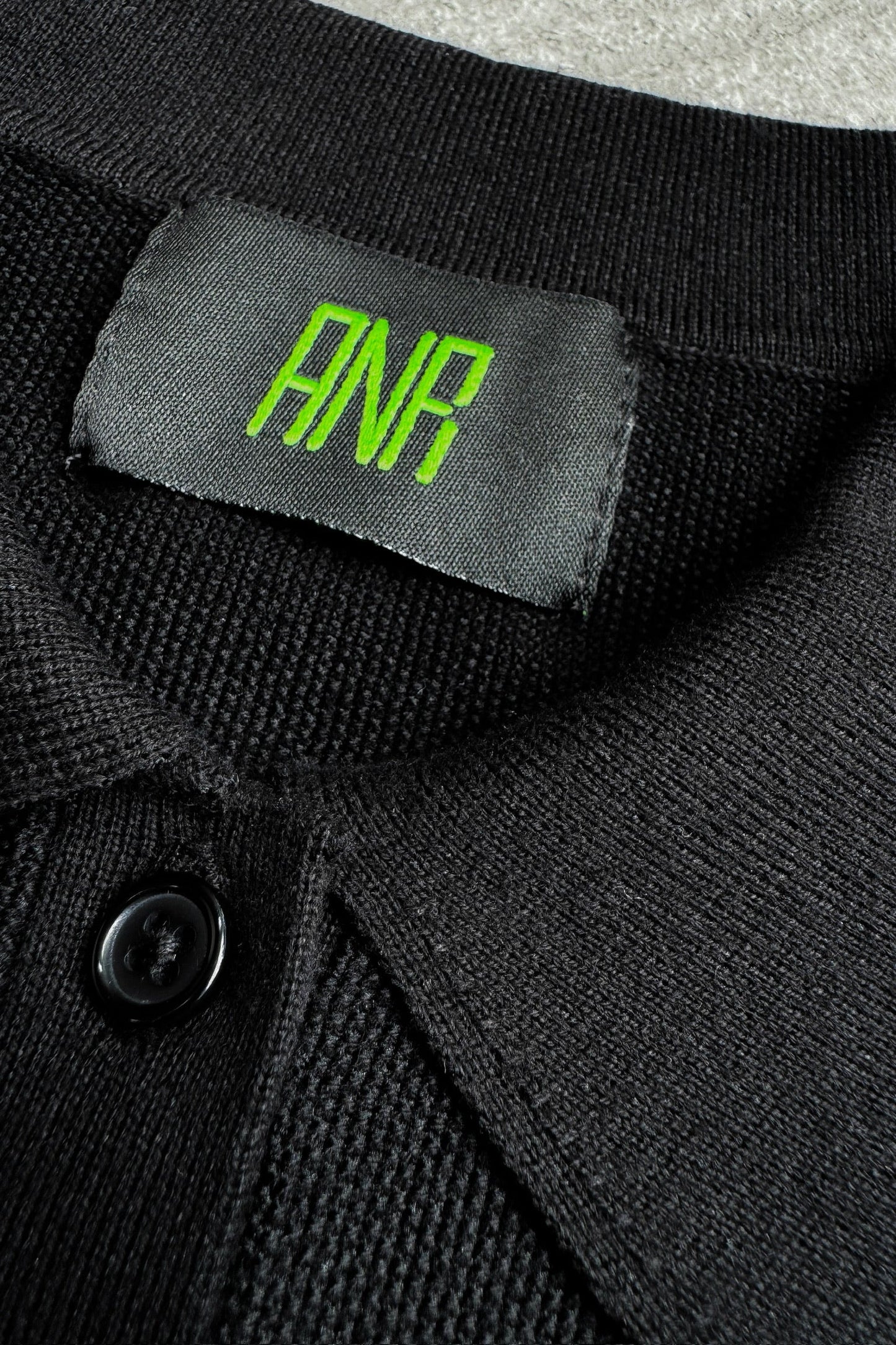 POCKET DESIGN POLO KNIT