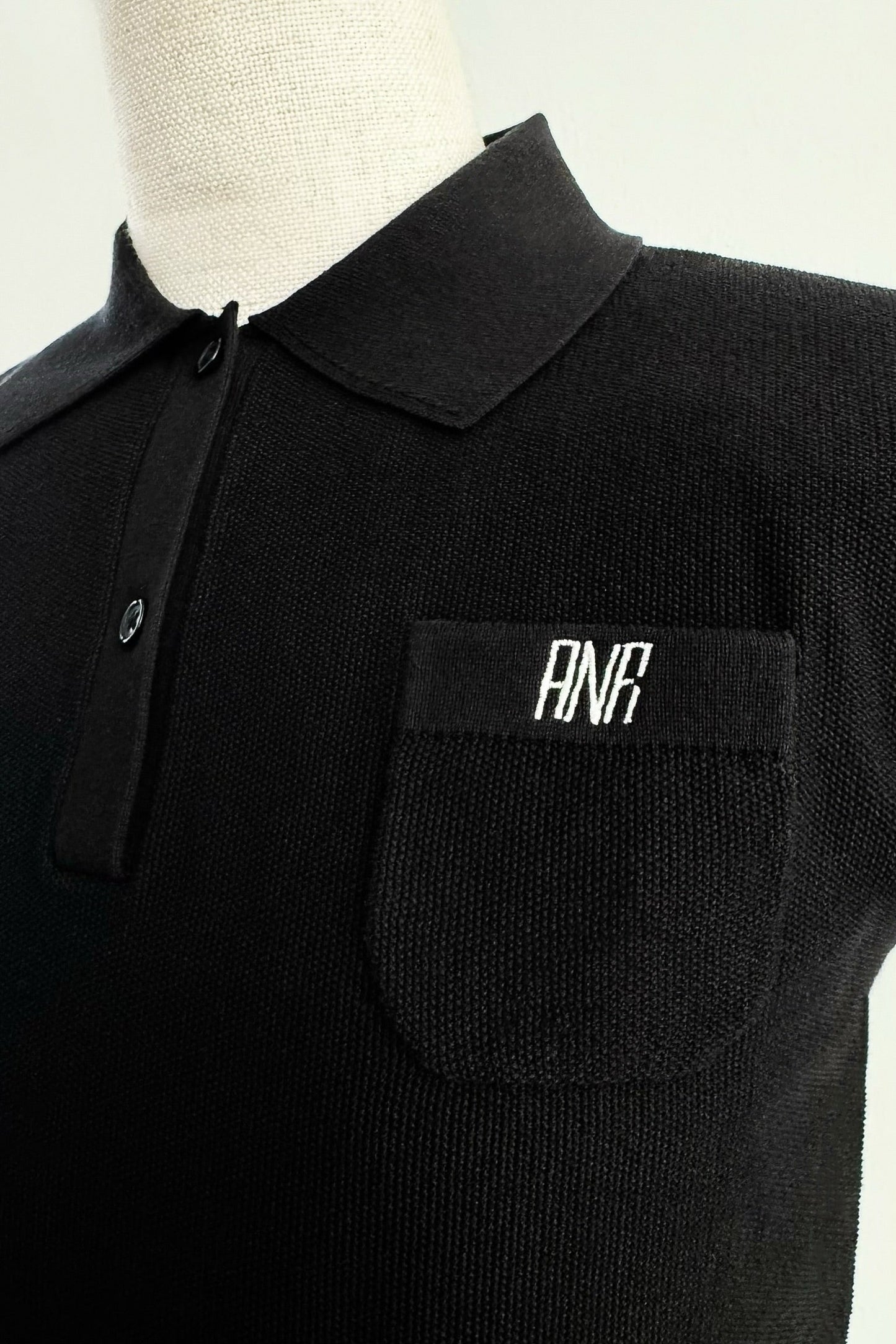 POCKET DESIGN POLO KNIT