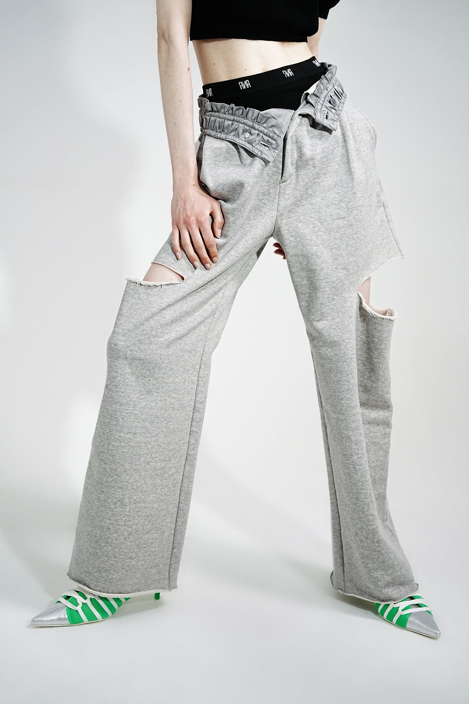 【新品未開封】ANR 2WAY SLIT SWEAT PANTS 2WAY SLIT SWEAT PANTS – ANR