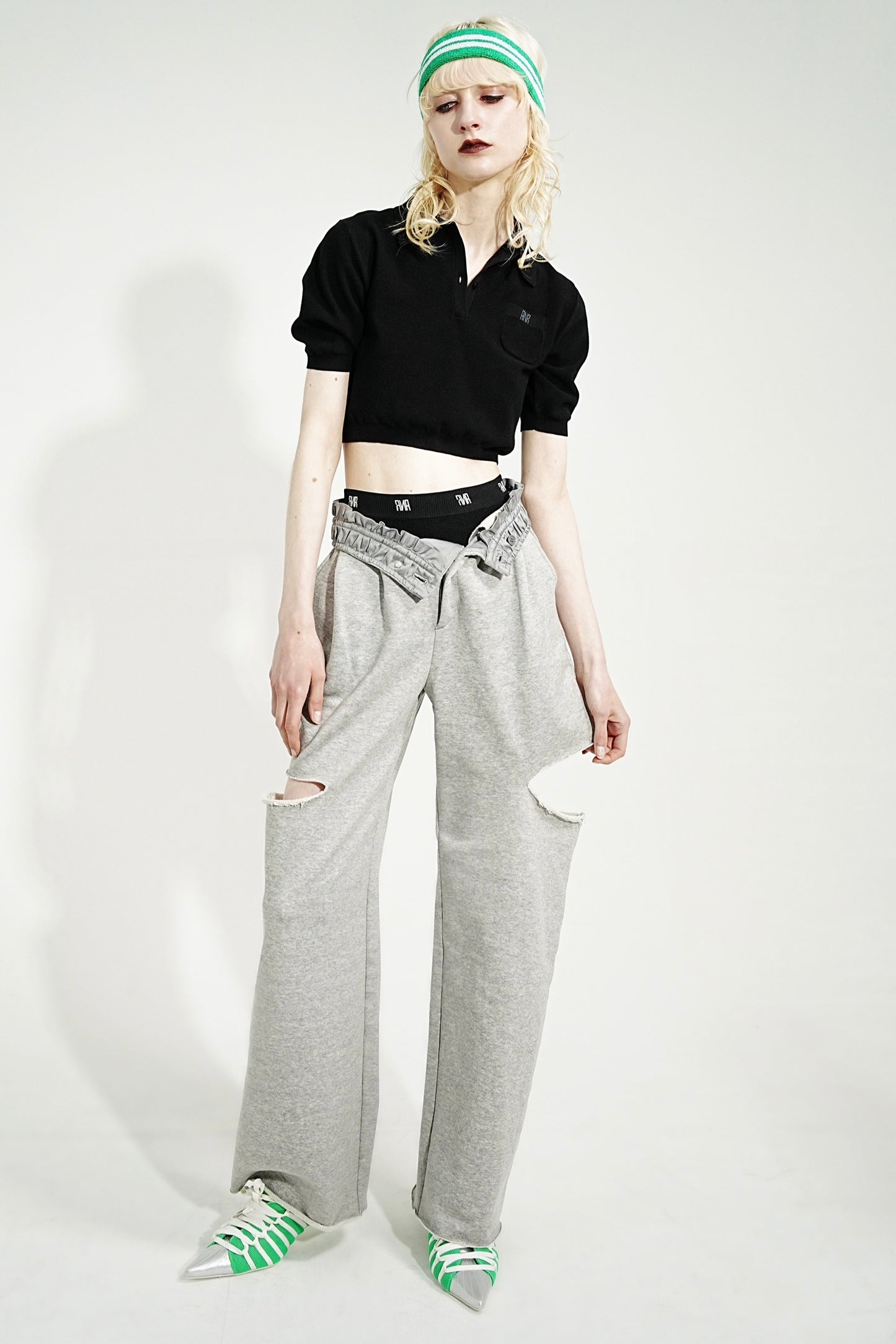 2WAY SLIT SWEAT PANTS