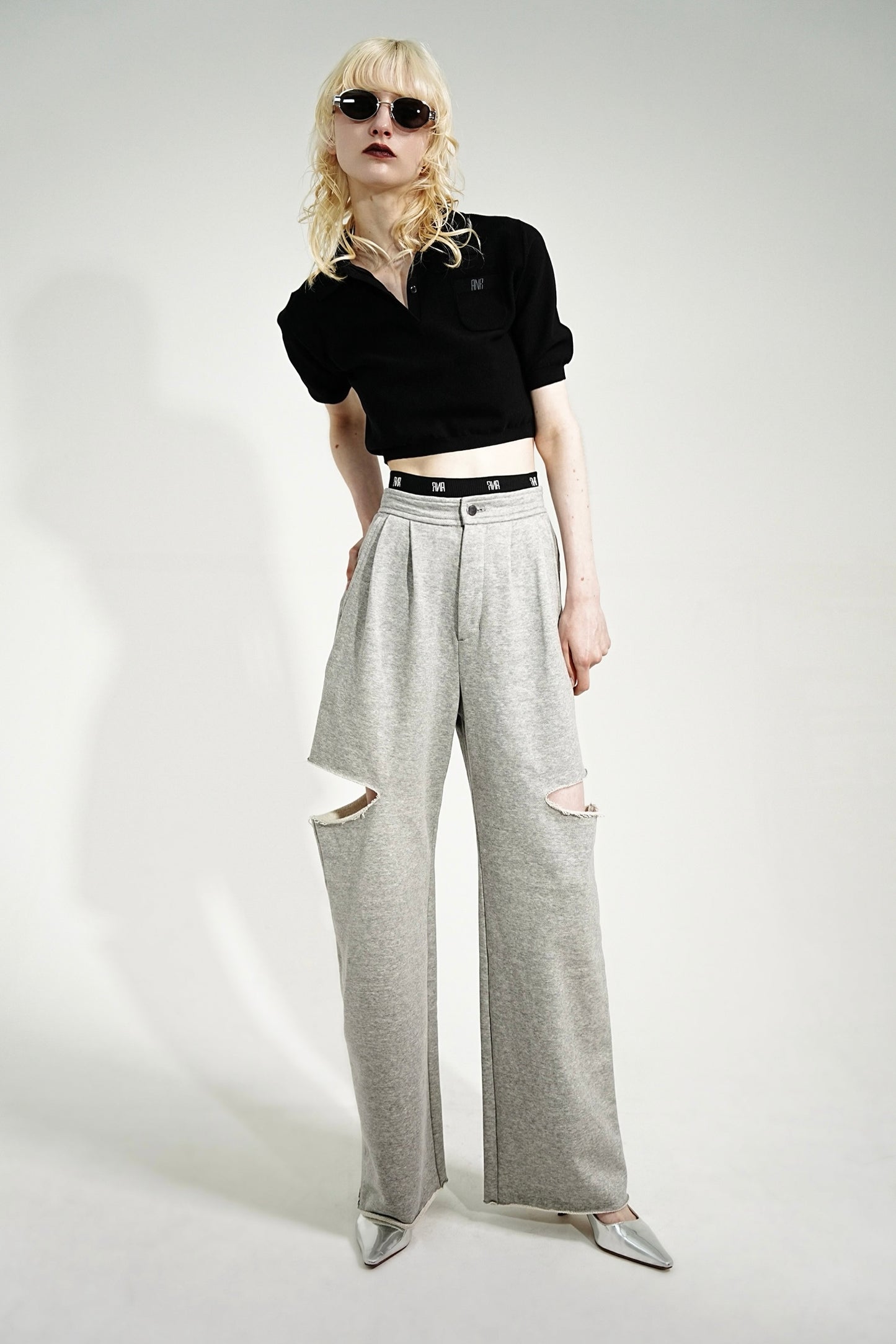 2WAY SLIT SWEAT PANTS