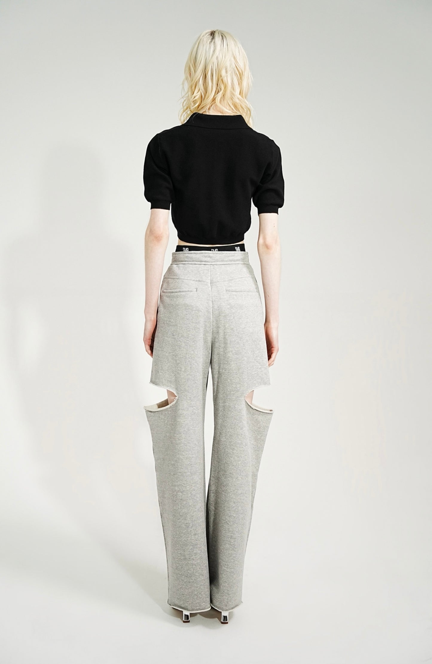 2WAY SLIT SWEAT PANTS