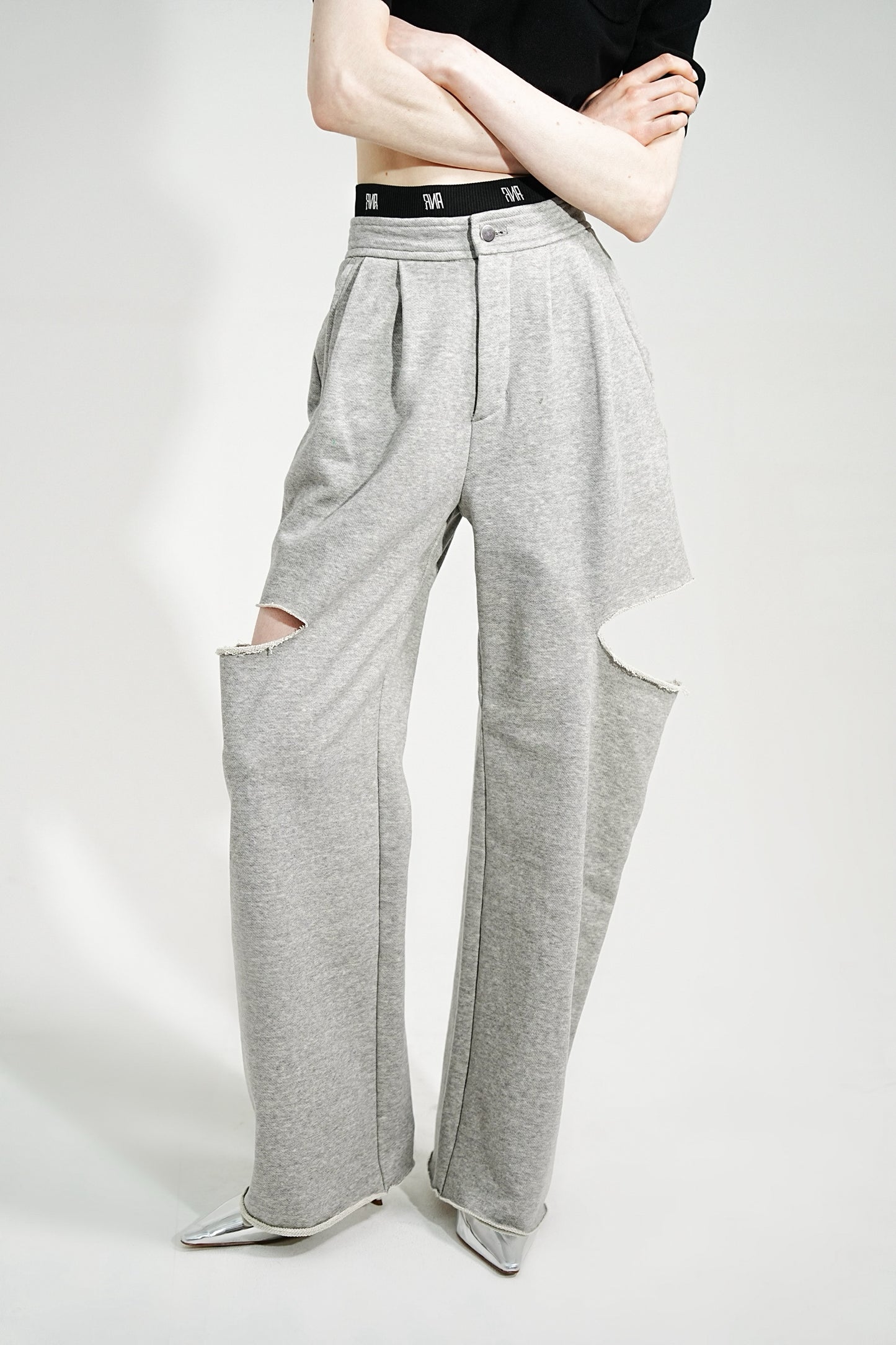 2WAY SLIT SWEAT PANTS