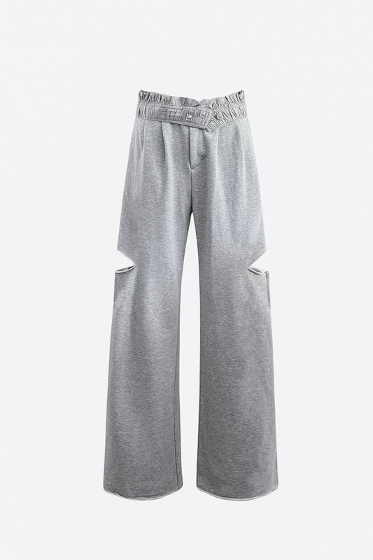 2WAY SLIT SWEAT PANTS